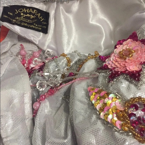 Bellydance Mermaid Silver Pink Costume from Egypt - Picture 8 of 8